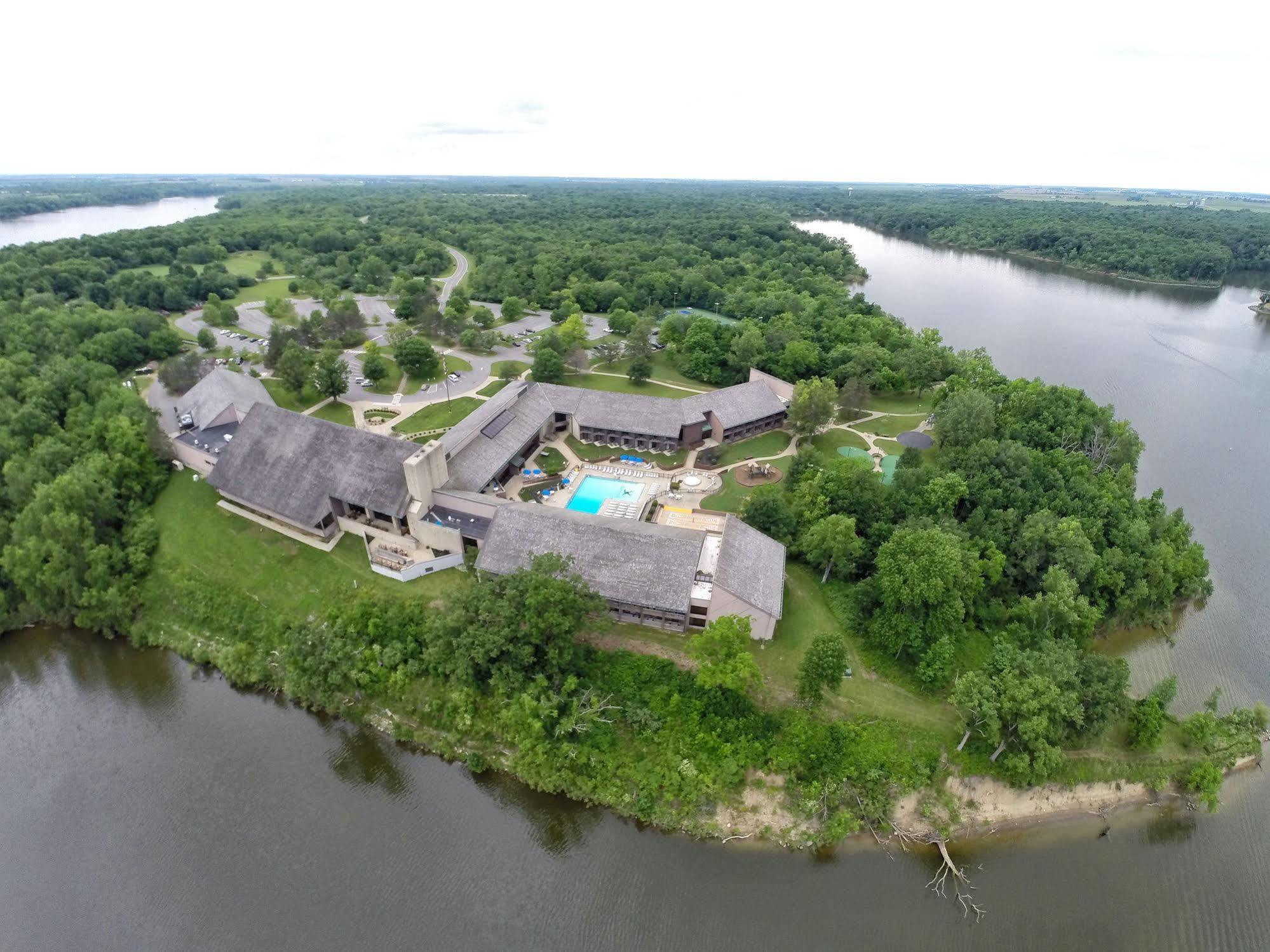 Deer Creek State Park Lodge And Conference Center Crownover Mill Exterior foto